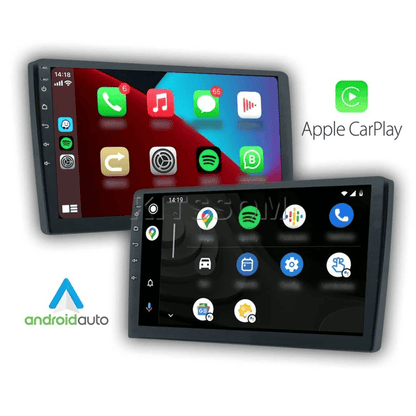 Central Multimidia Renault Logan Sandero 2008 09 10 11 12 V2 Carplay 9"-V2 CAR AUDIO-Kitssom