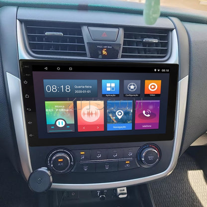 Multimidia Altima 2013 2014 2015 2016 2017 2018 V2 Carplay 9"-V2 CAR AUDIO-Kitssom