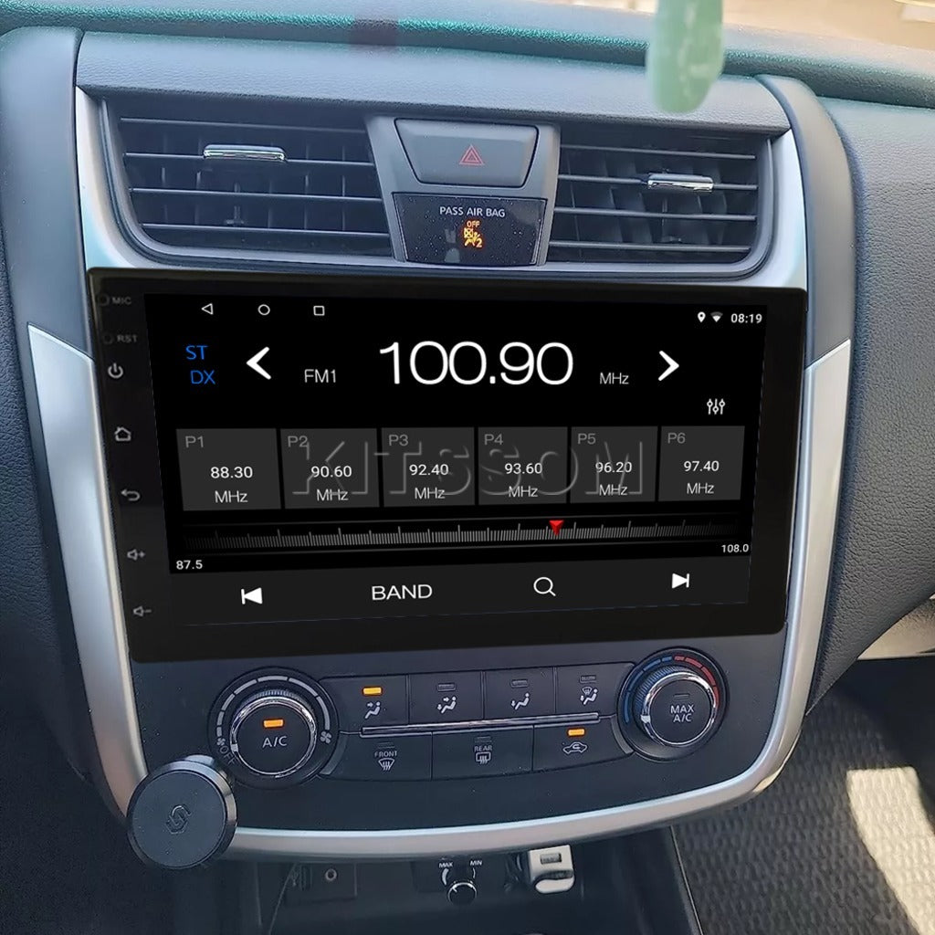 Multimidia Altima 2013 2014 2015 2016 2017 2018 V2 Carplay 9"-V2 CAR AUDIO-Kitssom