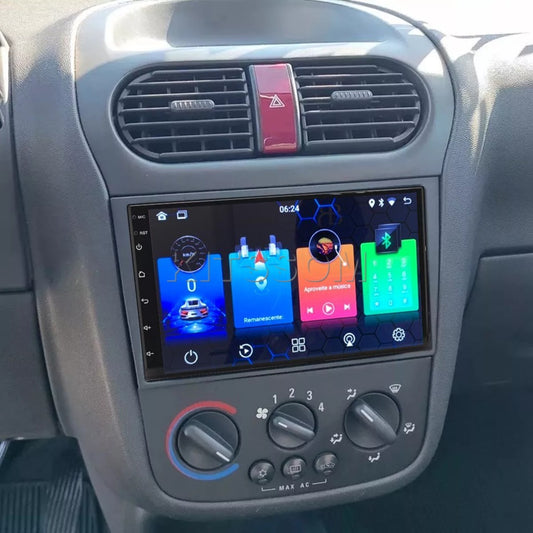 Multimidia Corsa Montana 2008 09 10 11 12 V2 Carplay 7"-V2 CAR AUDIO-Kitssom