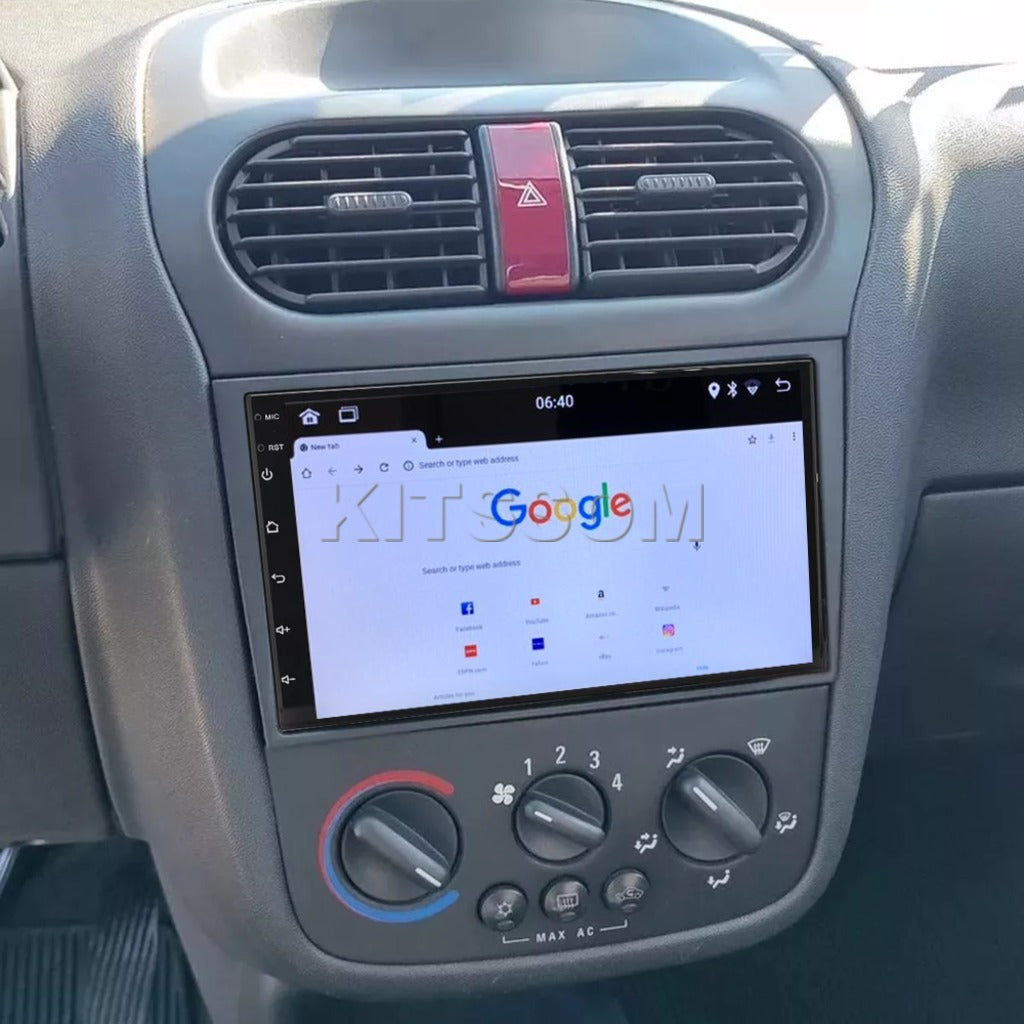 Multimidia Corsa Montana 2008 09 10 11 12 V2 Carplay 7"-V2 CAR AUDIO-Kitssom