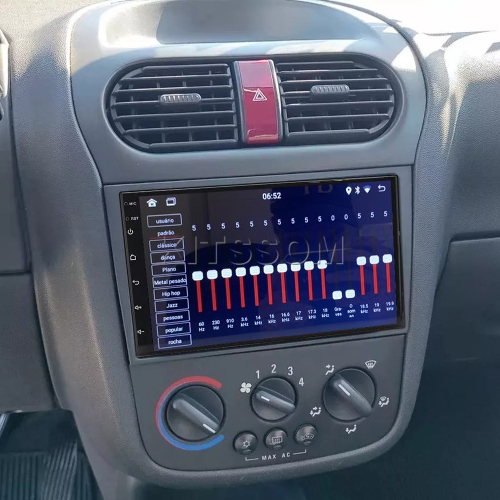 Multimidia Corsa Montana 2008 09 10 11 12 V2 Carplay 7"-V2 CAR AUDIO-Kitssom