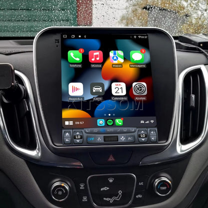 Multimídia para Equinox com conectividade CarPlay e Android Auto