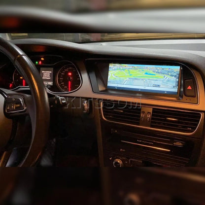 Central multimídia sob medida para Audi A4/A5 com conectividade inteligente.