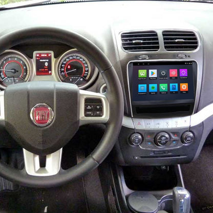Multimídia Fiat Freemont 2013 2014 2015 2016 2017 V2 Carplay 9" 2011 2012
