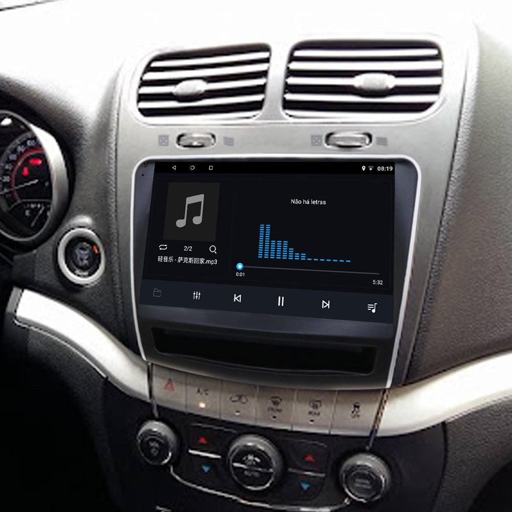 Multimídia Fiat Freemont 2013 2014 2015 2016 2017 V2 Carplay 9" 2011 2012
