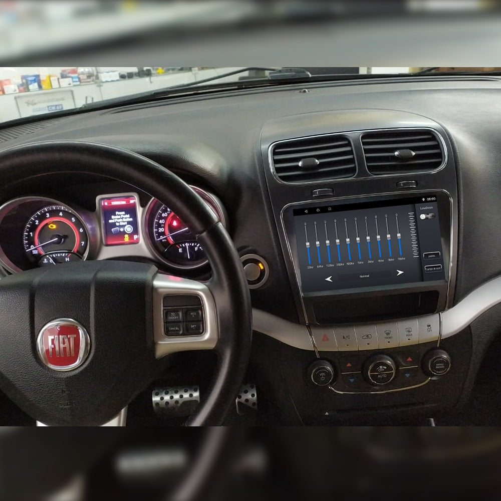 Multimídia Fiat Freemont 2013 2014 2015 2016 2017 V2 Carplay 9" 2011 2012