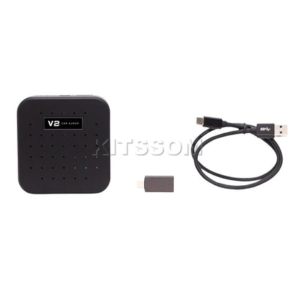 Box Android V2 4G Streaming 32GB Octacore Carplay-V2 CAR AUDIO-Kitssom