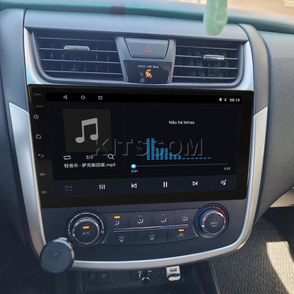 Multimidia Altima 2013 2014 2015 2016 2017 2018 V2 Carplay 9"-V2 CAR AUDIO-Kitssom