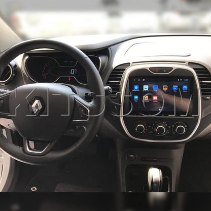 Multimídia Captur 2015 2016 2017 2018 2019 2020 S300+ CarPlay e Android Auto Ar Analógico-V2 CAR AUDIO-Kitssom