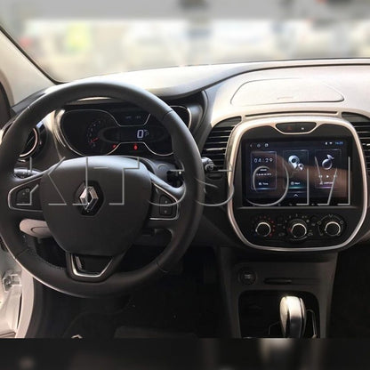 Multimídia Captur 2015 2016 2017 2018 2019 2020 S300+ CarPlay e Android Auto Ar Analógico-V2 CAR AUDIO-Kitssom