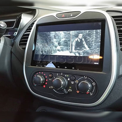 Multimídia Captur 2015 2016 2017 2018 2019 2020 S300+ CarPlay e Android Auto Ar Analógico-V2 CAR AUDIO-Kitssom