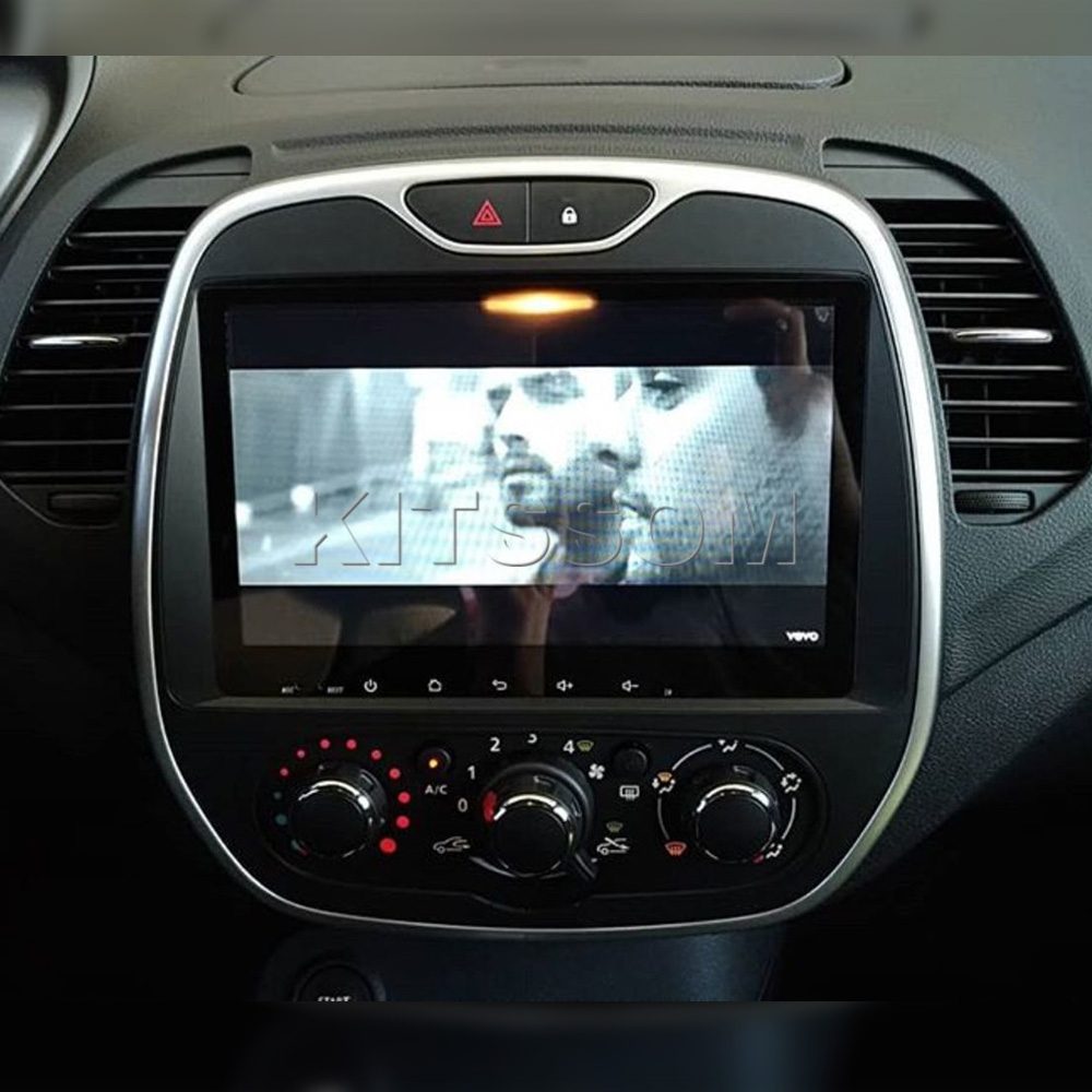 Multimídia Captur 2015 2016 2017 2018 2019 2020 S300+ CarPlay e Android Auto Ar Analógico-V2 CAR AUDIO-Kitssom
