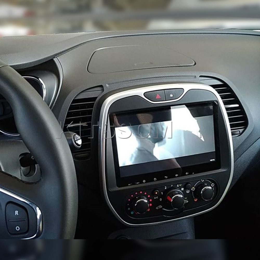 Multimídia Captur 2015 2016 2017 2018 2019 2020 S300+ CarPlay e Android Auto Ar Analógico-V2 CAR AUDIO-Kitssom