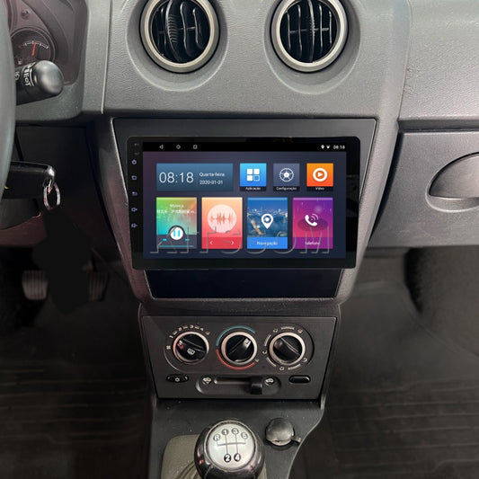 Multimidia Celta Prisma V2 Carplay 9"-V2 CAR AUDIO-Kitssom