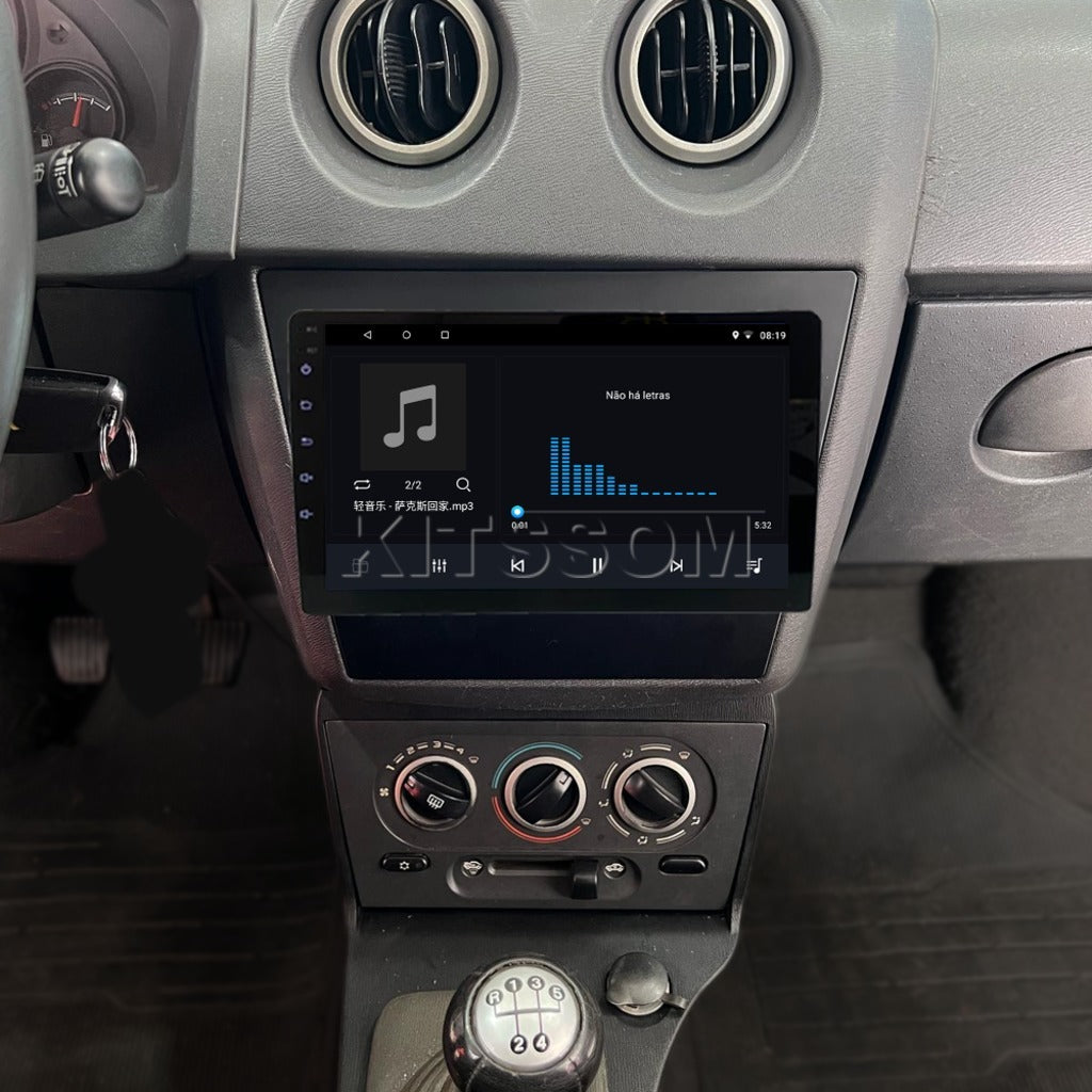Multimidia Celta Prisma V2 Carplay 9"-V2 CAR AUDIO-Kitssom