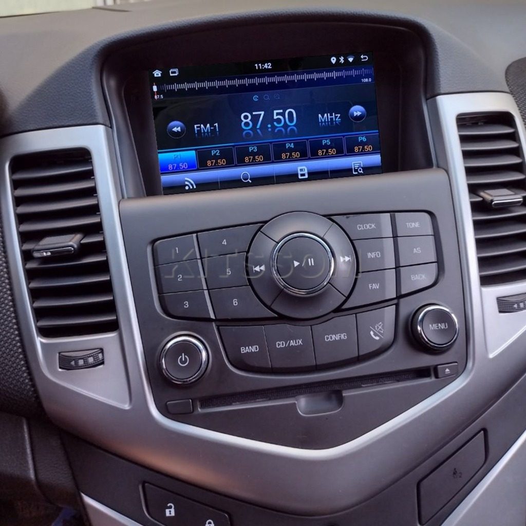 Multimídia Chevrolet Cruze 2013 2014 2015 2016 V2 Carplay 7" 2012-V2 CAR AUDIO-Kitssom
