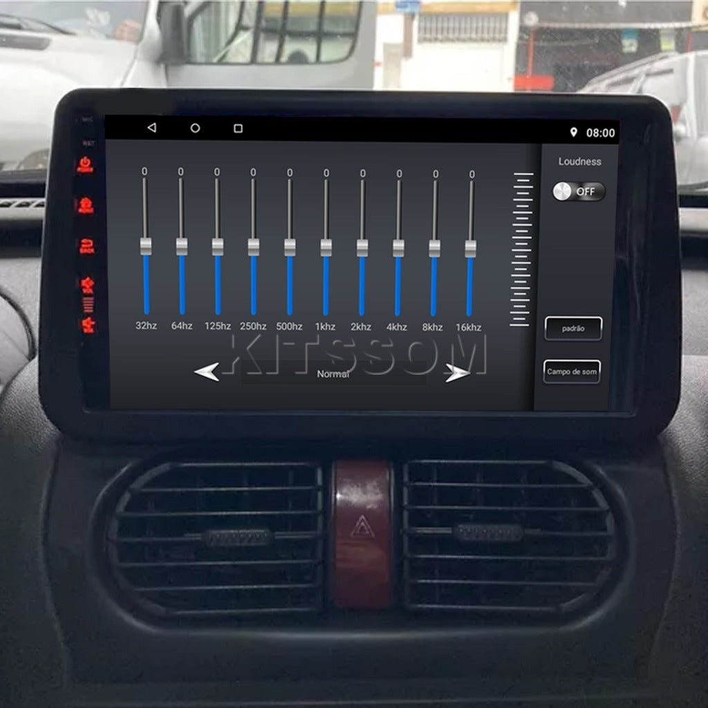 Multimidia Corsa Montana 2008 09 10 11 12 V2 Carplay 9"-V2 CAR AUDIO-Kitssom