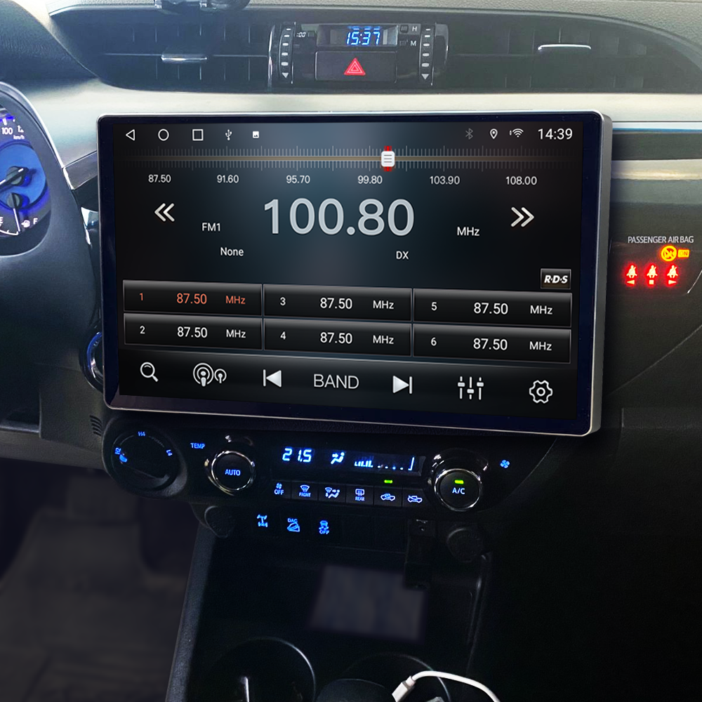 Multimídia hilux Toyota 19 20 21 22 23 Tesla 13”