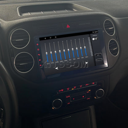 Multimídia Tiguan 2013 2014 2015 2016 2017 2018 V2 Carplay 9" 2012-V2 CAR AUDIO-Kitssom