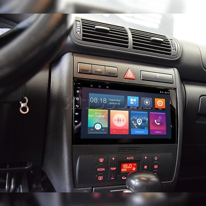 Multimídia Audi A3 2002 2003 2004 2005 2006 2007 V2 Carplay 9" 2000 2001-V2 CAR AUDIO-Kitssom
