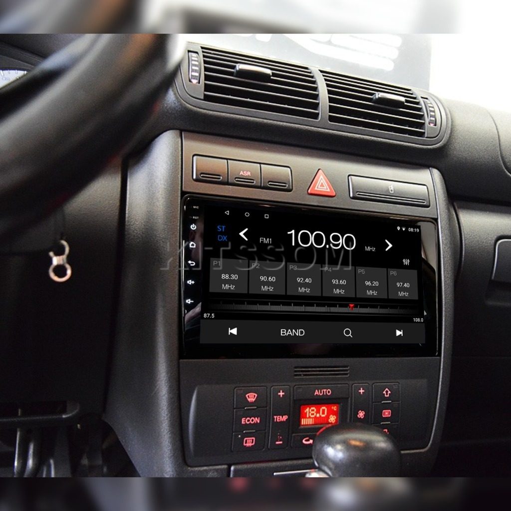 Multimídia Audi A3 2002 2003 2004 2005 2006 2007 V2 Carplay 9" 2000 2001-V2 CAR AUDIO-Kitssom