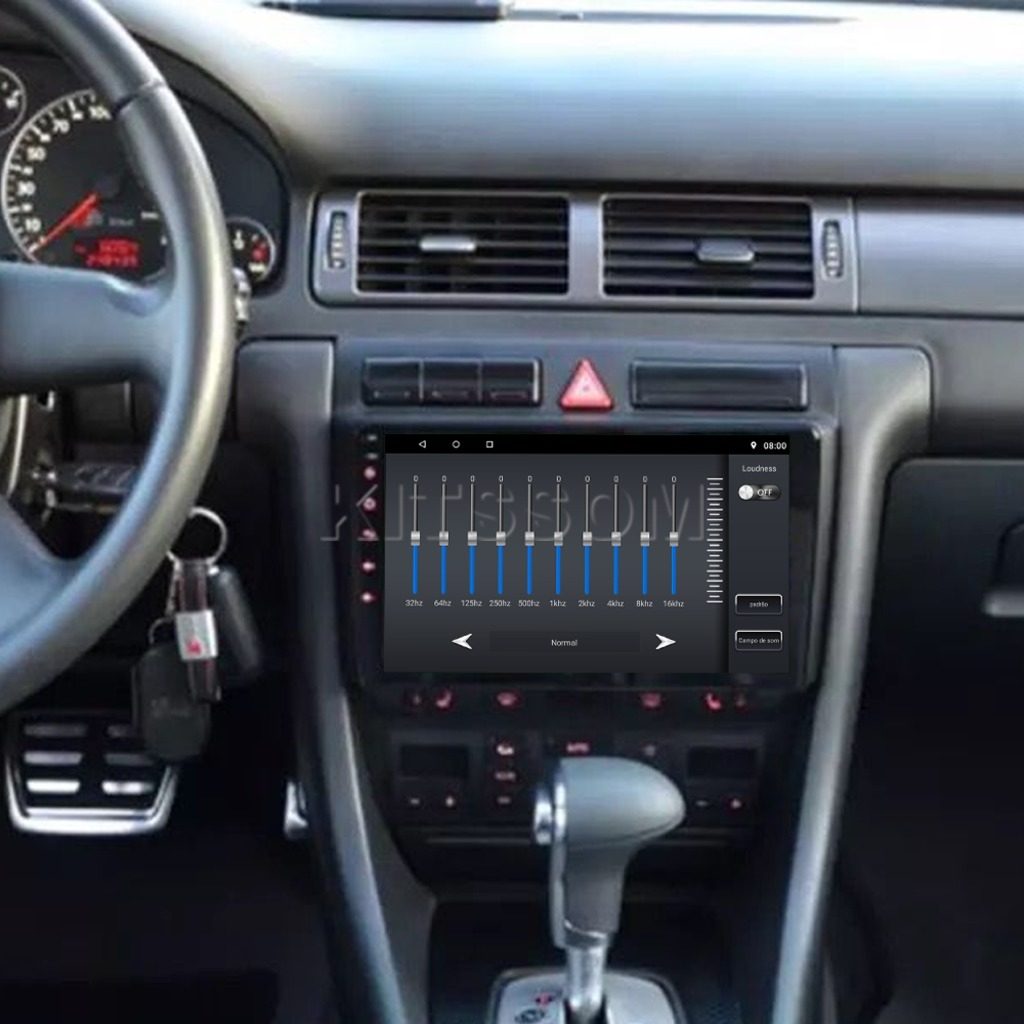 Multimídia Audi A6 2002 2003 2004 2005 2006 V2 Carplay 9"-V2 CAR AUDIO-Kitssom