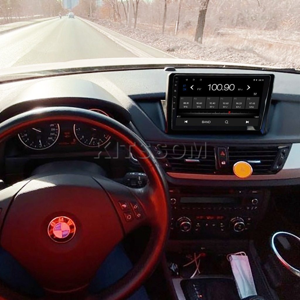 Multimídia BMW X1 2011 2012 2013 2014 2015 V2 Carplay 9"-V2 CAR AUDIO-Kitssom