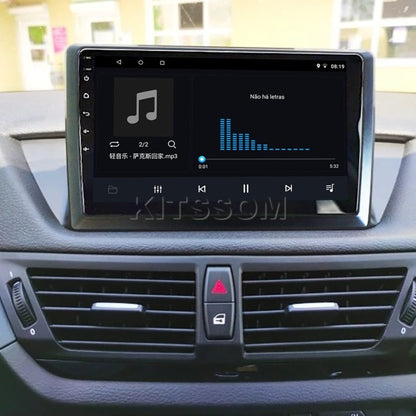 Multimídia BMW X1 2011 2012 2013 2014 2015 V2 Carplay 9"-V2 CAR AUDIO-Kitssom
