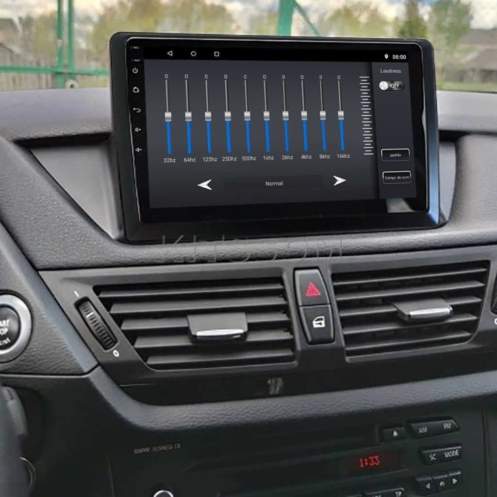 Multimídia BMW X1 2011 2012 2013 2014 2015 V2 Carplay 9"-V2 CAR AUDIO-Kitssom