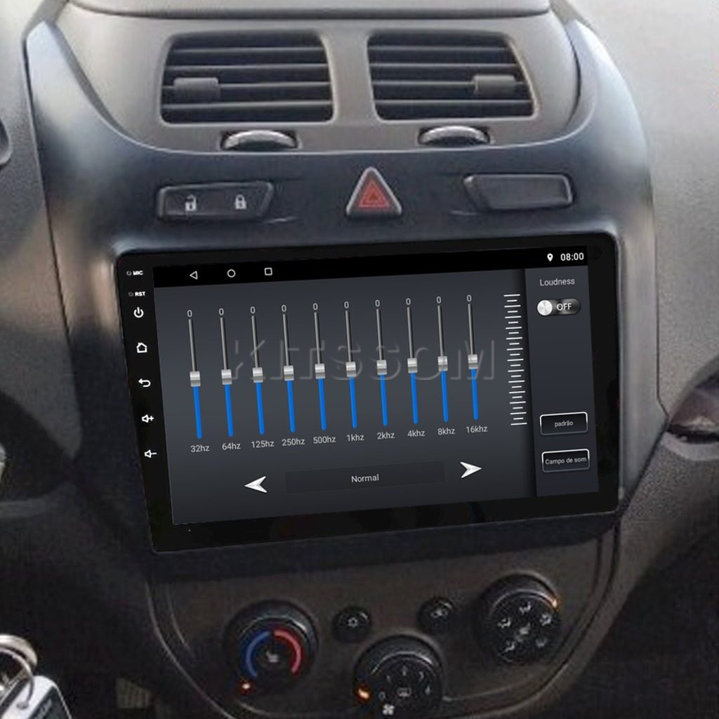 Multimídia Chevrolet Cobalt 2014 2015 2016 2017 V2 Carplay 9" 2011 2012 2013-V2 CAR AUDIO-Kitssom