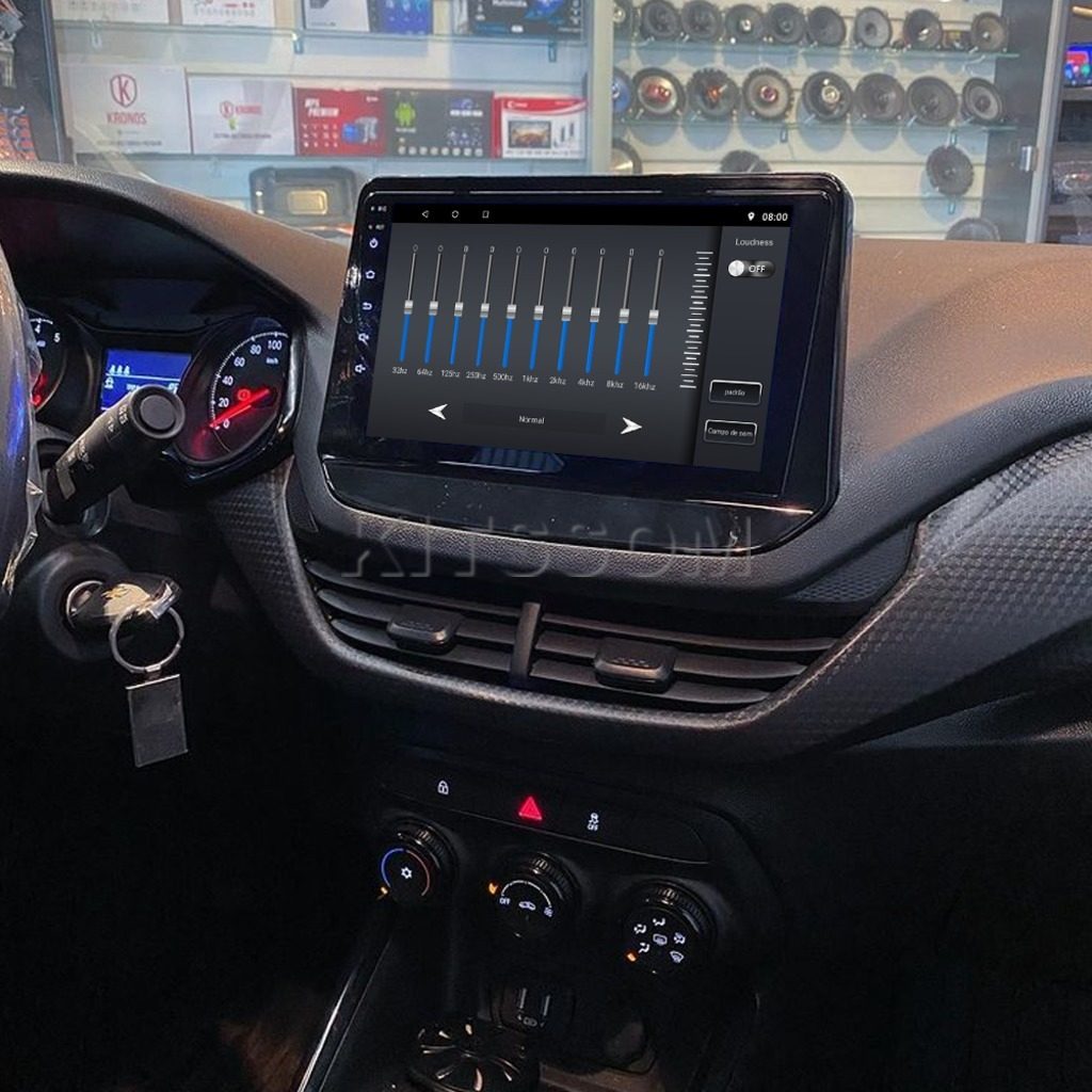 Multimídia Chevrolet Onix 2020 2021 2022 2023 V2 Carplay 9"-V2 CAR AUDIO-Kitssom