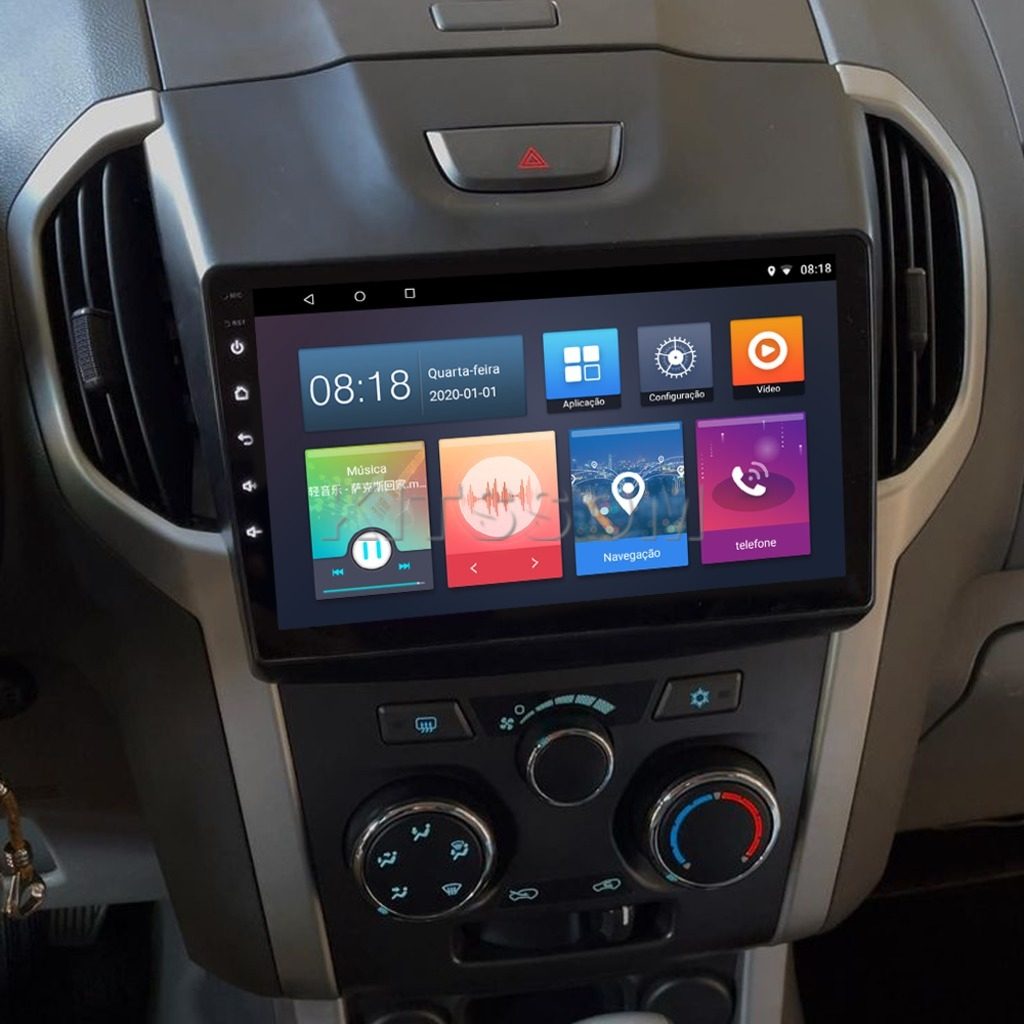 Multimídia Chevrolet S10 2012 2013 2014 2015 2016 V2 Carplay 9"-V2 CAR AUDIO-Kitssom