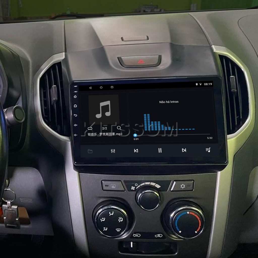Multimídia Chevrolet S10 2012 2013 2014 2015 2016 V2 Carplay 9"-V2 CAR AUDIO-Kitssom