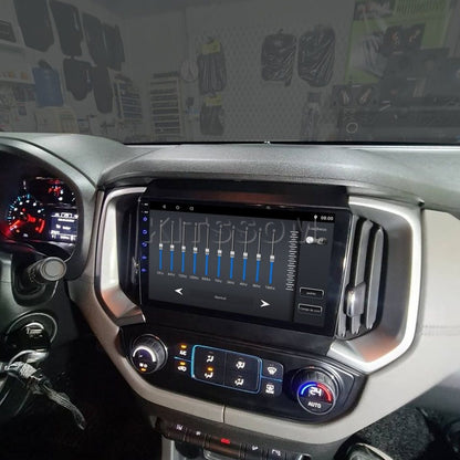 Multimídia Chevrolet S10 2019 2020 2021 2022 2023 V2 Carplay 9" 2017 2018-V2 CAR AUDIO-Kitssom