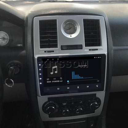 Multimídia Chrysler 300C 2006 2007 2008 2009 2010 V2 Carplay 9" 2004 2005-V2 CAR AUDIO-Kitssom