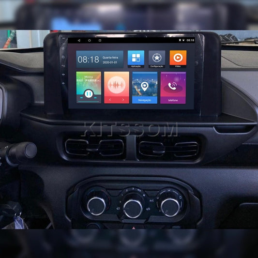 Multimídia Citroen C3 2022 2023 2024 V2 Carplay 9"-V2 CAR AUDIO-Kitssom