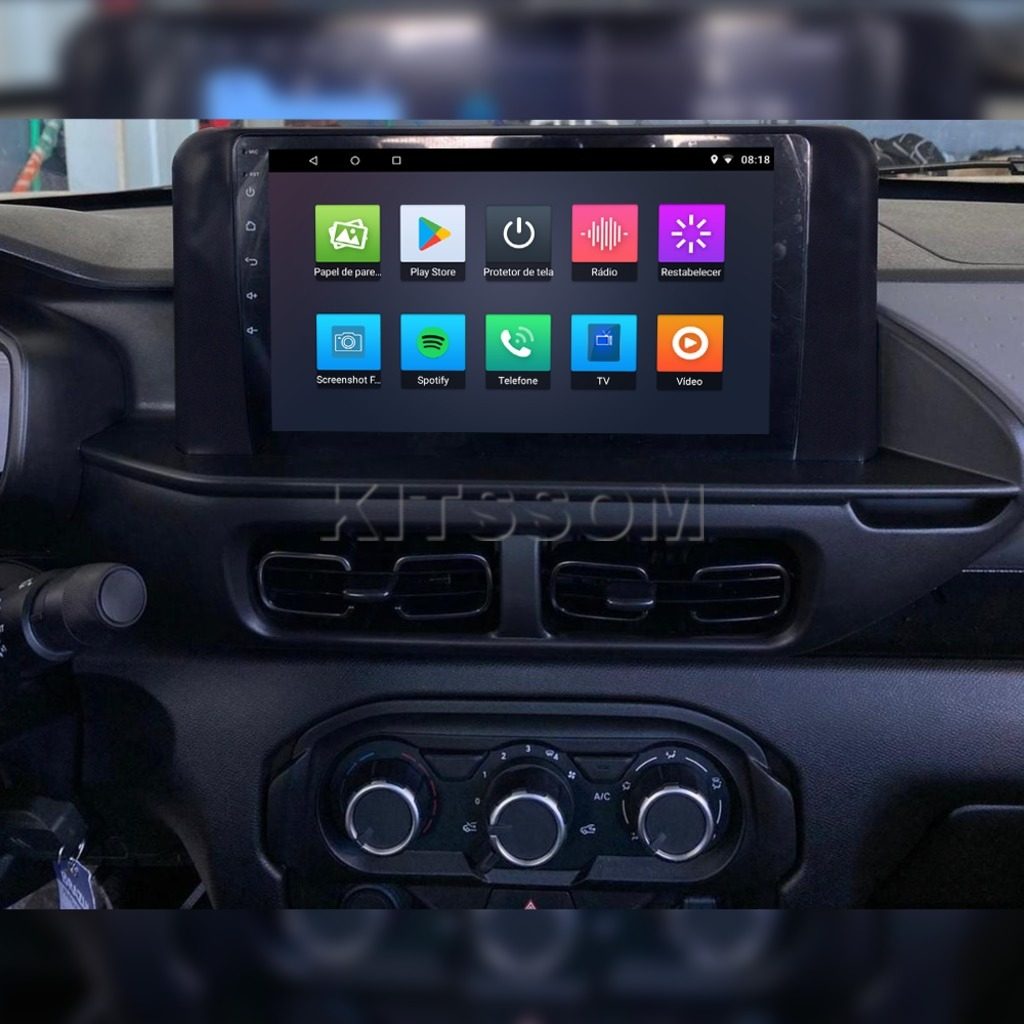 Multimídia Citroen C3 2022 2023 2024 V2 Carplay 9"-V2 CAR AUDIO-Kitssom