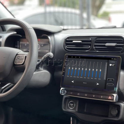 Multimídia Citroen C4 Cactus 2021 2022 2023 2024 V2 Carplay 9" 2018 2019 2020-V2 CAR AUDIO-Kitssom
