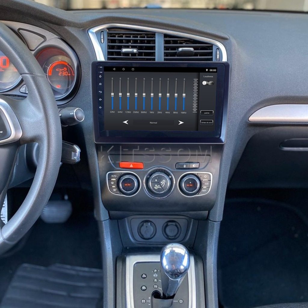 Multimídia C4 Lounge 2014 2015 2016 2017 2018 V2 Carplay 9"-V2 CAR AUDIO-Kitssom