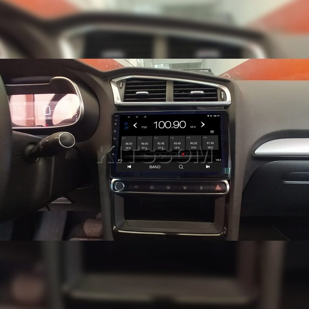 Multimídia Citroen C4 Lounge 2019 2020 2021 2022 V2 Carplay 9" 2018-V2 CAR AUDIO-Kitssom