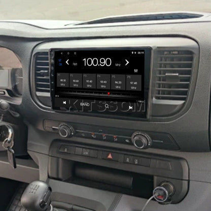 Multimídia Citroen Jumpy 2018 2019 2020 2021 2022 V2 Carplay 9" 2016 2017-V2 CAR AUDIO-Kitssom