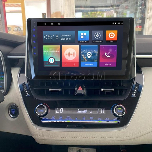 Multimídia Corolla Cross 2020 2021 2022 2023 V2 Carplay 9"-V2 CAR AUDIO-Kitssom
