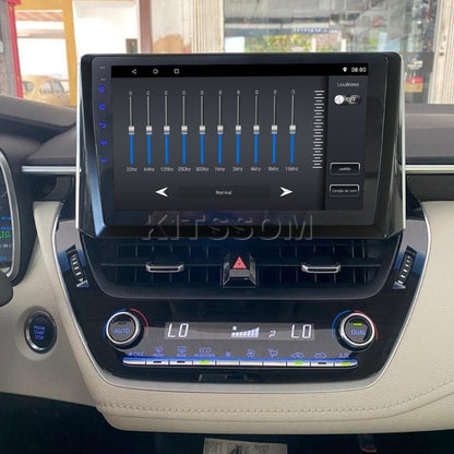 Multimídia Corolla 2019 2020 2021 2022 2023 V2 Carplay 9"-V2 CAR AUDIO-Kitssom