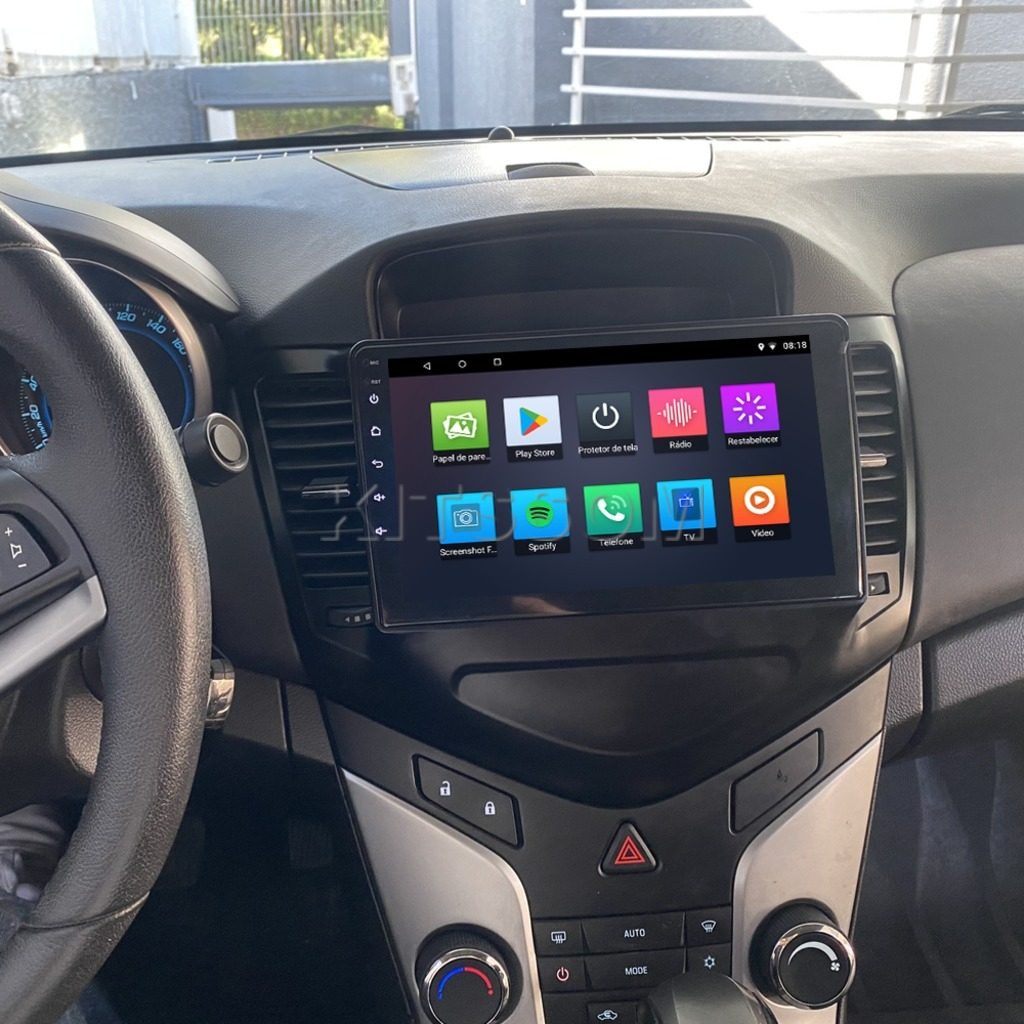 Multimídia Cruze 2012 2013 2014 2015 2016 V2 Carplay 9"-V2 CAR AUDIO-Kitssom