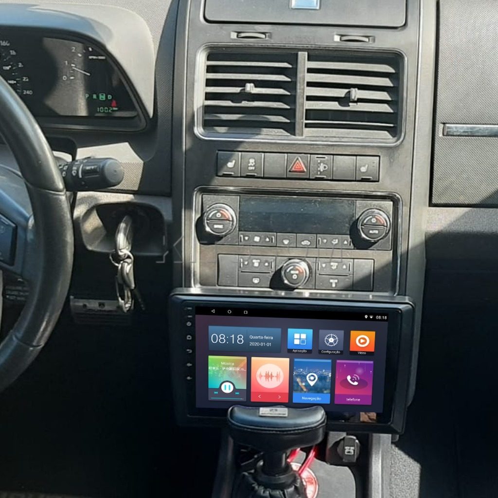 Multimídia Dodge Journey 2007 2008 2009 2010 V2 Carplay 9"-V2 CAR AUDIO-Kitssom