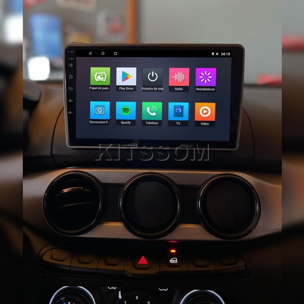 Multimídia Fiat Argo Cronos 2020 2021 2022 2023 V2 Carplay 9" 2017 2018 2019-V2 CAR AUDIO-Kitssom
