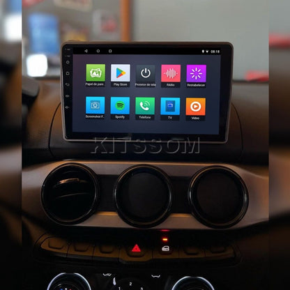 Multimídia Fiat Argo Cronos 2020 2021 2022 2023 V2 Carplay 9" 2017 2018 2019-V2 CAR AUDIO-Kitssom