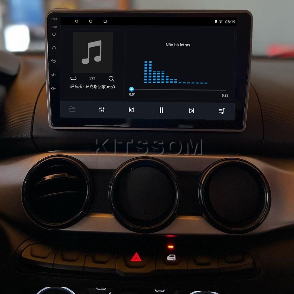Multimídia Fiat Argo Cronos 2020 2021 2022 2023 V2 Carplay 9" 2017 2018 2019-V2 CAR AUDIO-Kitssom