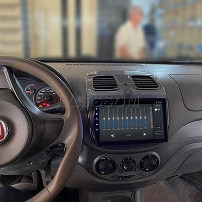 Multimídia Fiat Gran Siena Palio 2018 2019 2020 V2 Carplay 9" 2012 2013 2014 2015 2016 2017-V2 CAR AUDIO-Kitssom